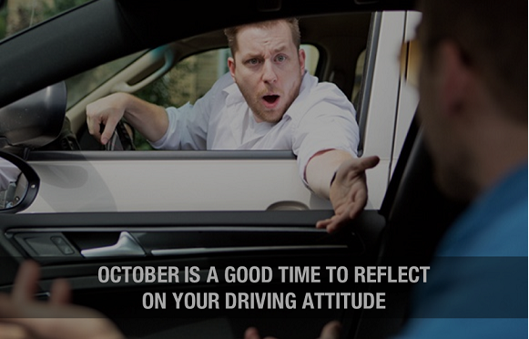 Reflect on your driving attitude this October