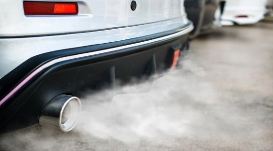 Exhaust smoke