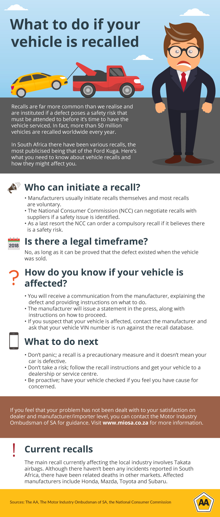 What to do if your vehicle is recalled 